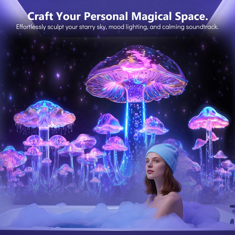 Rossetta Galaxy Projector Star Projector , 3D Projector for Bedroom ...
