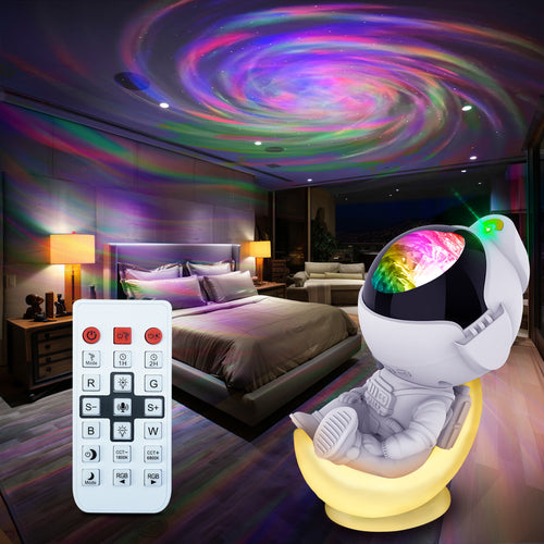 Rossetta Astronaut Projector, Space Projector Galaxy Projector for Bedroom, Star Projector Night Light with Timer and Remote, Kids Adults Room Decor Aesthetic, Gifts for Christmas, Birthdays