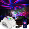 Rossetta Dual Lens Galaxy Projector, Star Projector for Bedroom with 58 Light Effects, Night Light Projector with White Noise & Bluetooth Speaker, Remote Timer, Room Decor Gift for Kids Adults Teens
