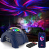 Rossetta Dual Lens Galaxy Projector, Star Projector for Bedroom with 58 Light Effects, Night Light Projector with White Noise & Bluetooth Speaker, Remote Timer, Room Decor Gift for Kids Adults Teens