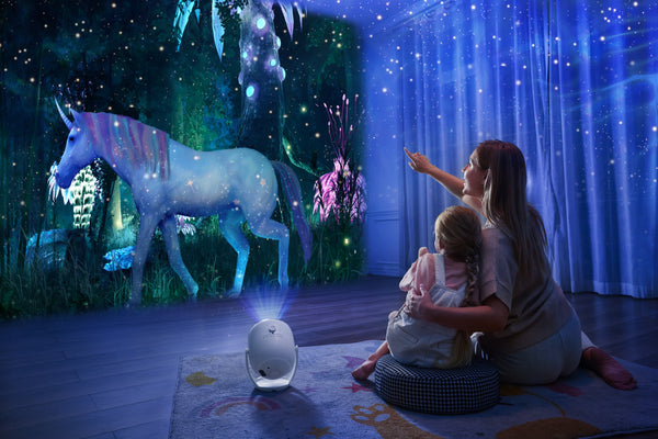 Rossetta Galaxy Projector Star Projector , 3D Projector for Bedroom ...