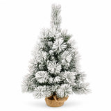 Snow-Flocked Artificial Christmas Tree, 2–9 FT, Unlit or Pre-Lit