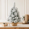 Snow-Flocked Artificial Christmas Tree, 2–9 FT, Unlit or Pre-Lit