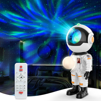 Rossetta Astronaut Galaxy Projector, Star Projector for Bedroom, LED Night Light for Kids Room with Timer and Remote, Room Decor Aesthetic, Home Decor, Gifts for Adults, Teens, Christmas, Birthday