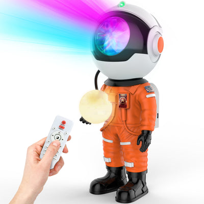 Rossetta Astronaut Galaxy Projector, Star Projector for Bedroom, LED Night Light for Kids Room with Timer and Remote, Room Decor Aesthetic, Home Decor, Gifts for Adults, Teens, Christmas, Birthday