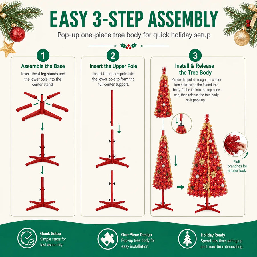 Fast Pop-Up Assembly